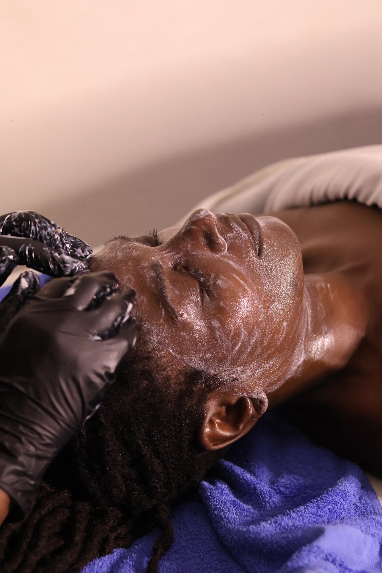 Chemical peel facial treatment at KiWest Spa in Bridgetown, Barbados